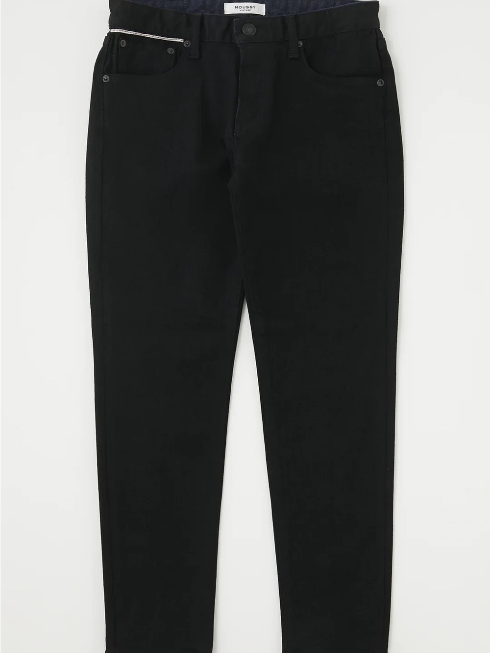 Moussy MV Beaumont Skinny Jeans in Black
